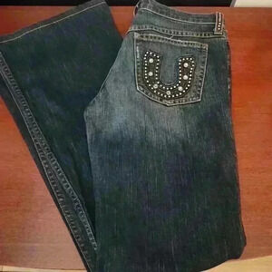 Juicy Couture Horseshoe Dark Wash